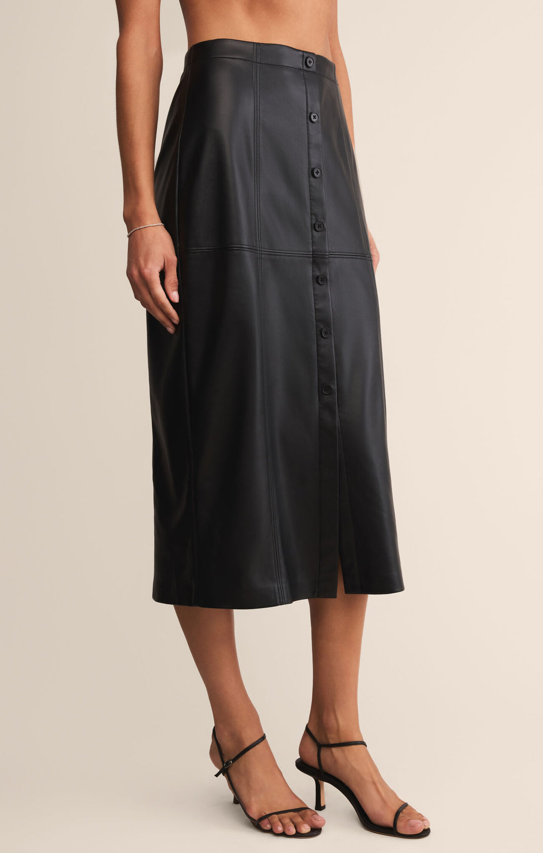 z supply london faux leather dress Z Supply Women's London Faux Leather Dress